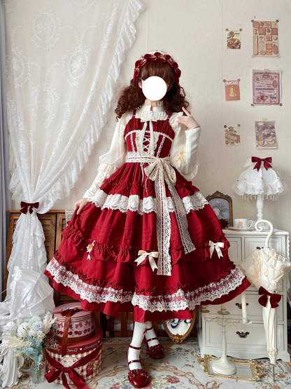 jsk suspender dress lolita skirt PA20233
