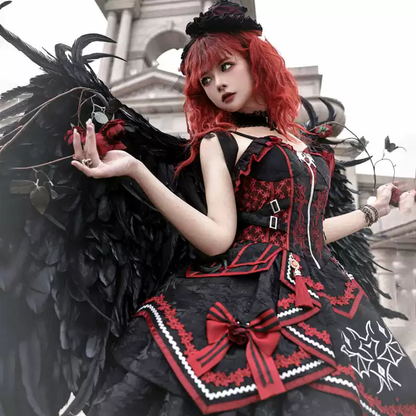 jsk gothic dress dark lolita PA20305