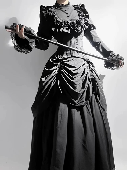 Gothic Lolita Lace Corset Dress PA20306