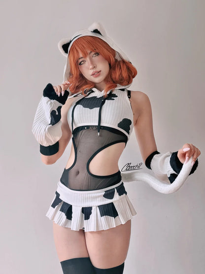 Cosplay Cow Print Set KO154