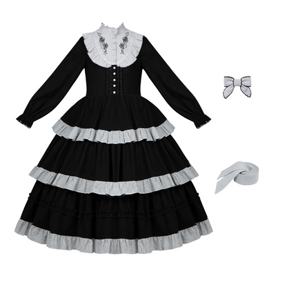Gothic embroidery op twin lolita PA20304