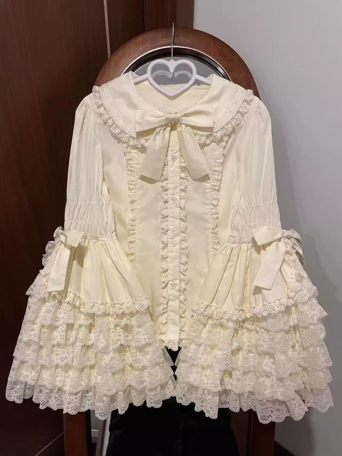 Lace doll lolita shirt long sleeves PA20201