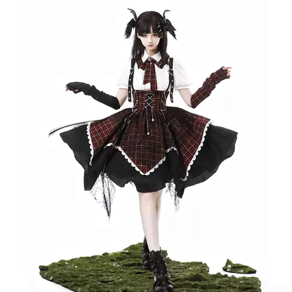Sweet hot girl tearing lolita dress PA20216