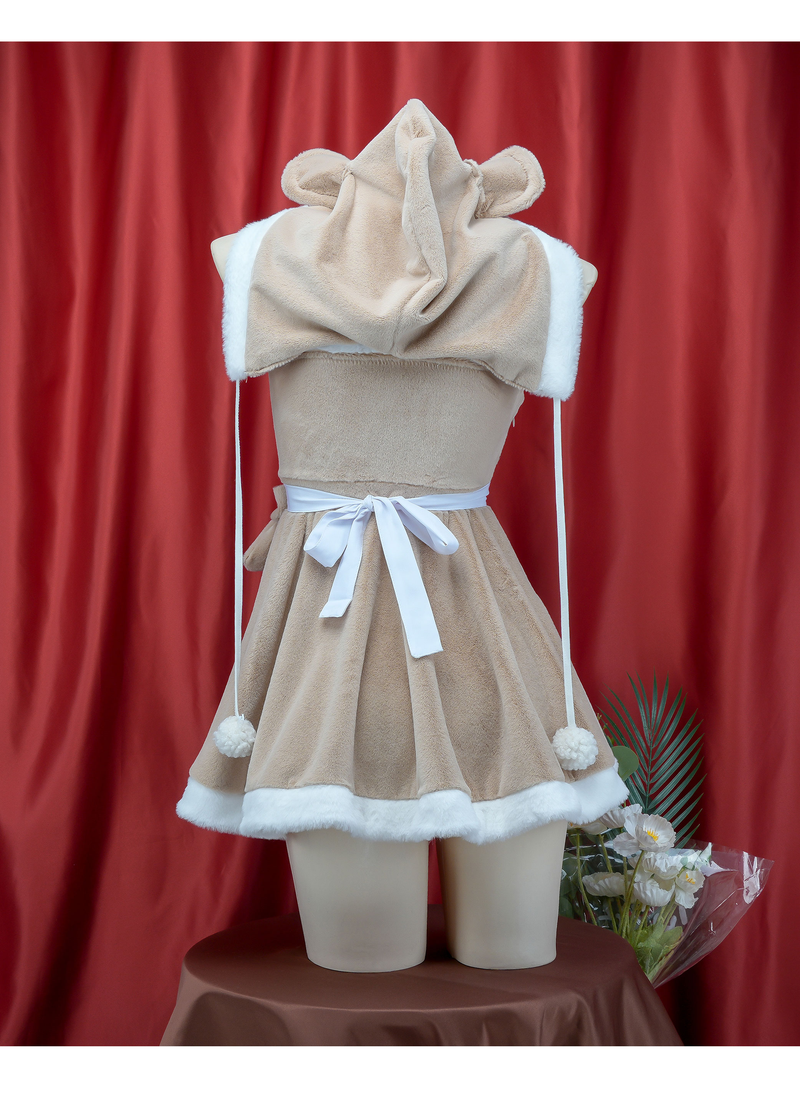 Strap Bear Maid Dress PL53697