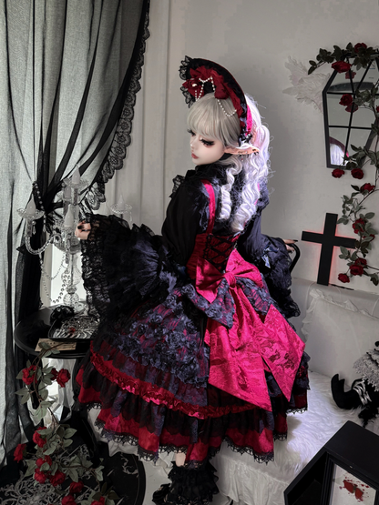 Dark Lolita jsk suspender dress PA20295