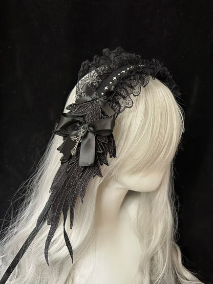 Lolita wings star feather headdress PA20197