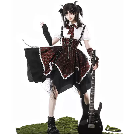 Sweet hot girl tearing lolita dress PA20216