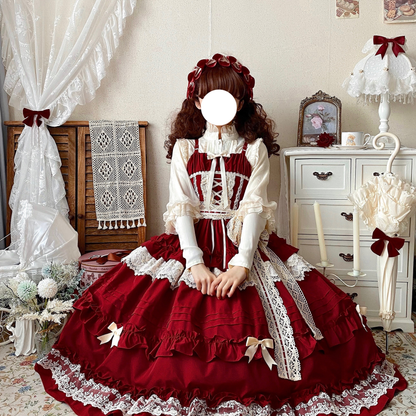 jsk suspender dress lolita skirt PA20233