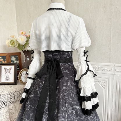Bone Magic Lolita Dark Suspender Skirt PA20297
