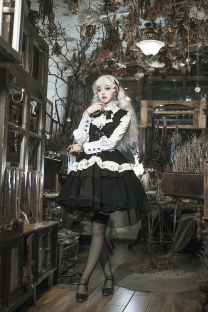 Dark Gothic Lolita Dress Set PA20300