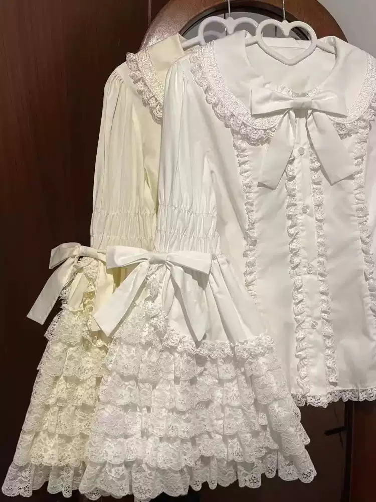 Lace doll lolita shirt long sleeves PA20201