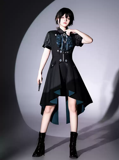 Gothic Prince Top Shorts Dress Suit PA20301