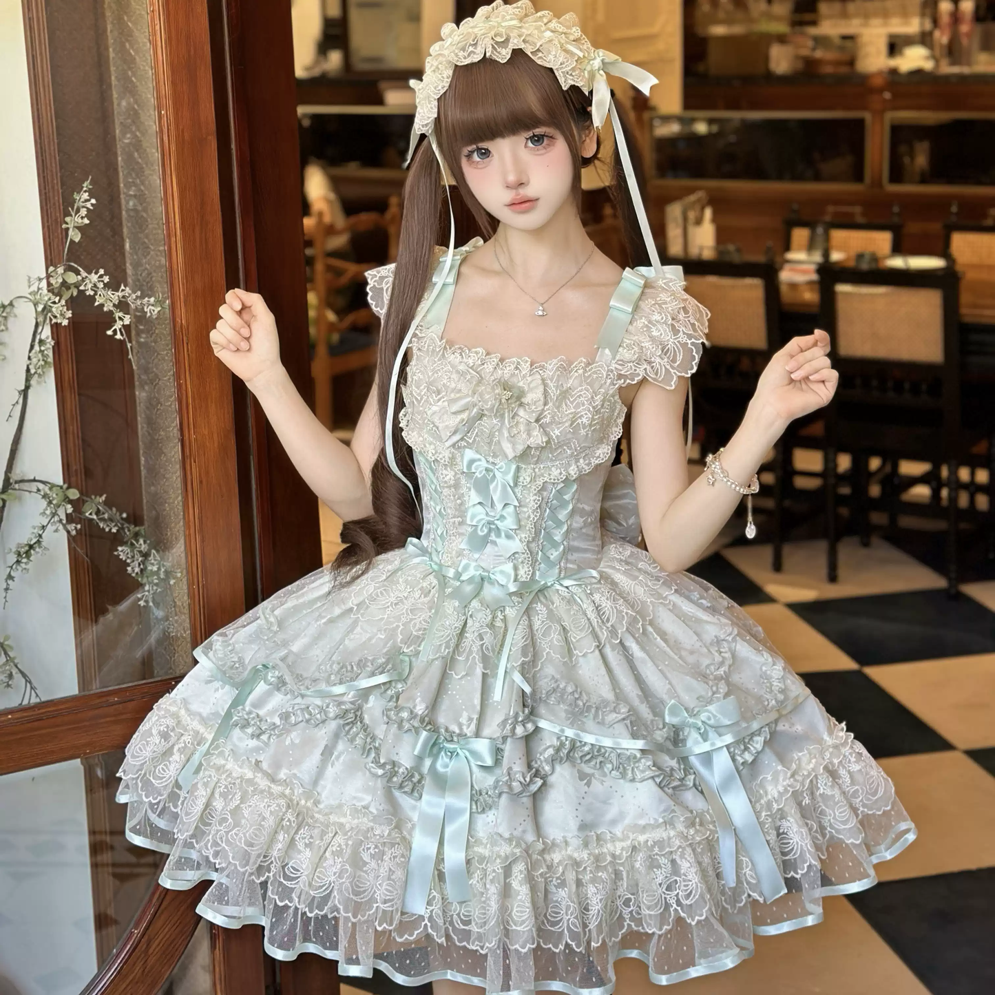 Ballet-style slip dress PA20116