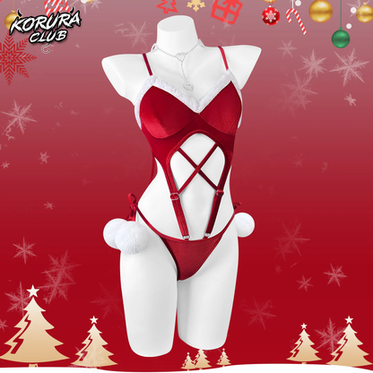 Pre-Order Cosplay Christmas Fox Costume KO109