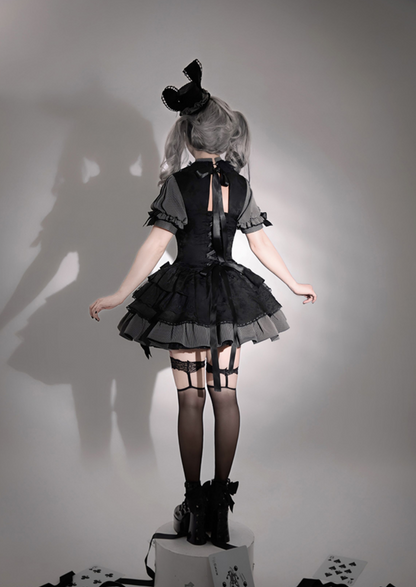 Gothic Puff Sleeve Cake Lolita PA20299