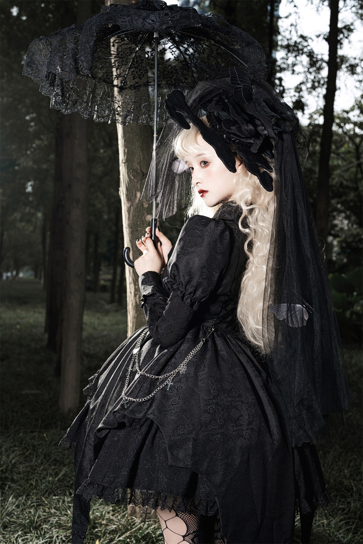 Gothic dark lolita dress OP dress PA20269