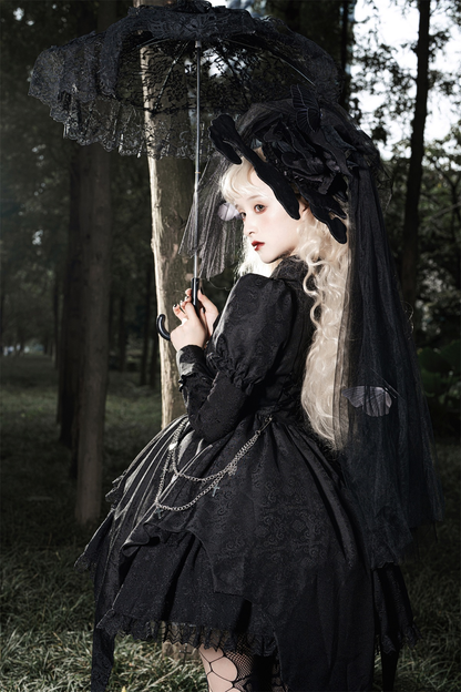 Gothic dark lolita dress OP dress PA20269