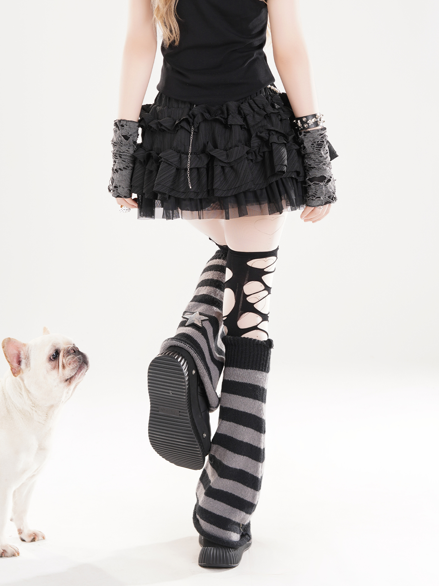 Ballet style cake skirt puffy skirt PA20278