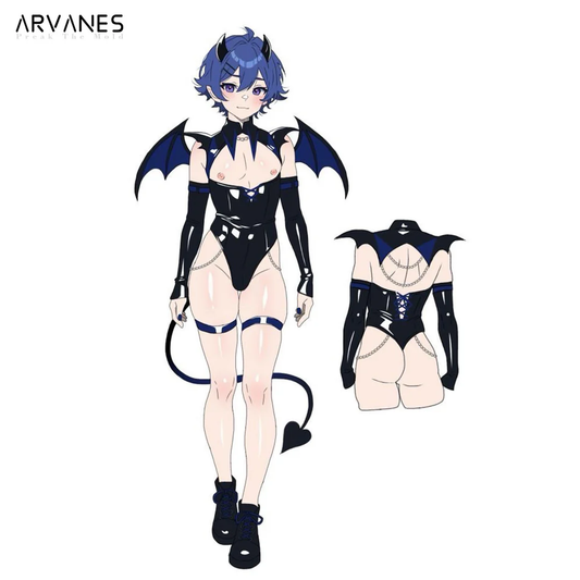 Pre-Order Cosplay Dark Horn Succubus Costume AS04