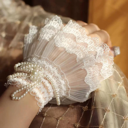 Lolita lace pearl sleeves PA20195