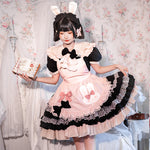 Lolita cute maid suit PL53296