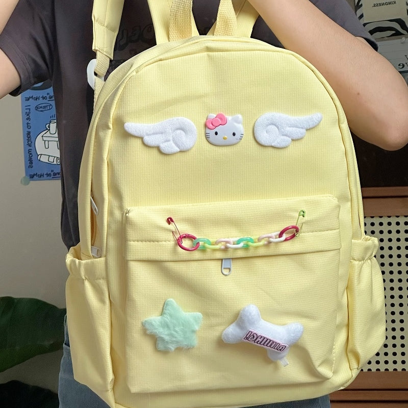 Cute Cat Wings Backpack PL53737