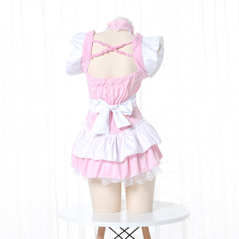 Butterfly collar pink Lolita PL53530