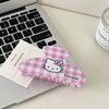 Pink Plaid Hair Clip PL53732