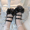 lolita bow shoes PL53314