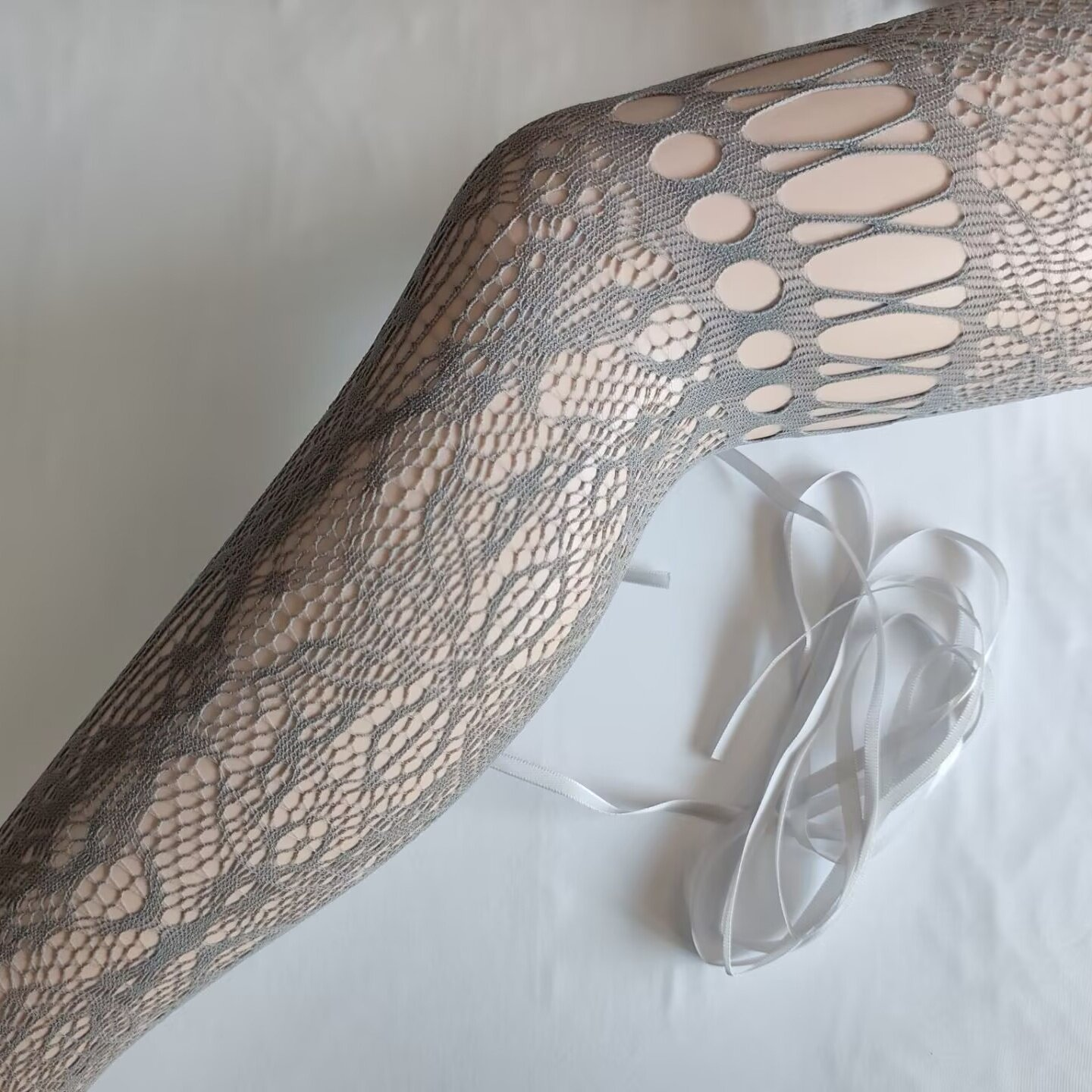 Lolita openwork bow pantyhose PA20346