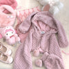 Cute Ear Plush Coat PA10009