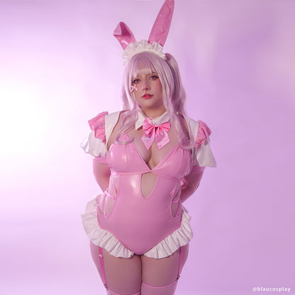 Cosplay Pink Bunny Maid Lingerie KO137