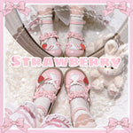 lolita strawberry shoes PL53420