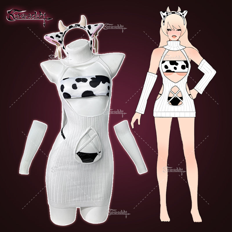 KORURACLUB-Cosplay Cow Lingerie KO14