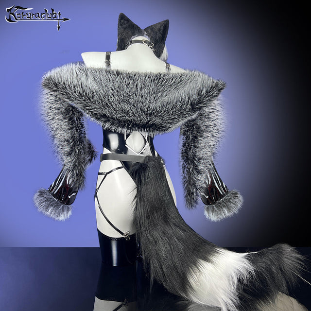 Only $9.99 – Limited to 30 Sets   Raccoon Shawl KO88