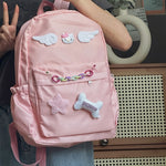 Cute Cat Wings Backpack PL53737