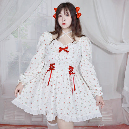 plus size tie dress PL53387