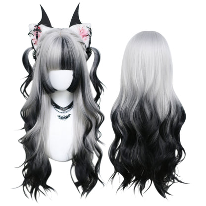 Korura Original Wig #008 Blue and White – AkaiYoru Hime