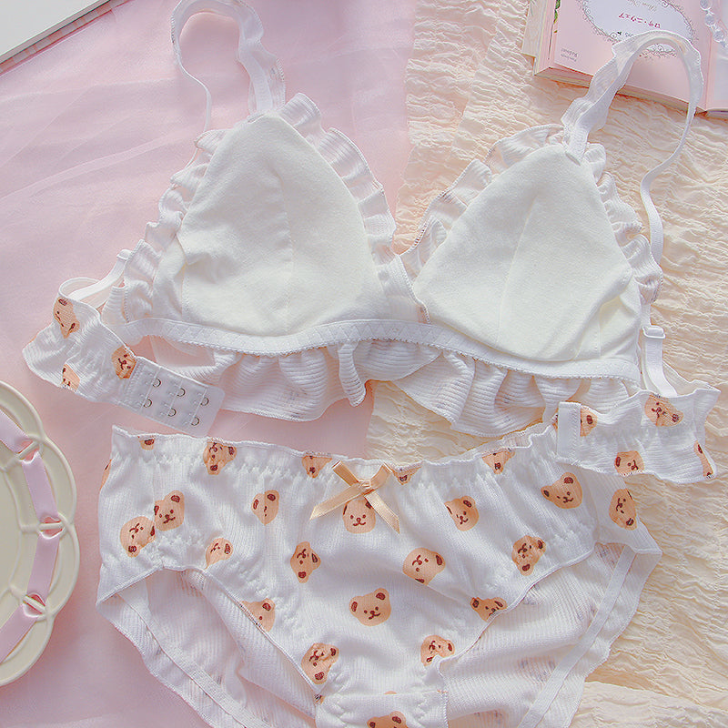 Cute bear underwear set PL53798