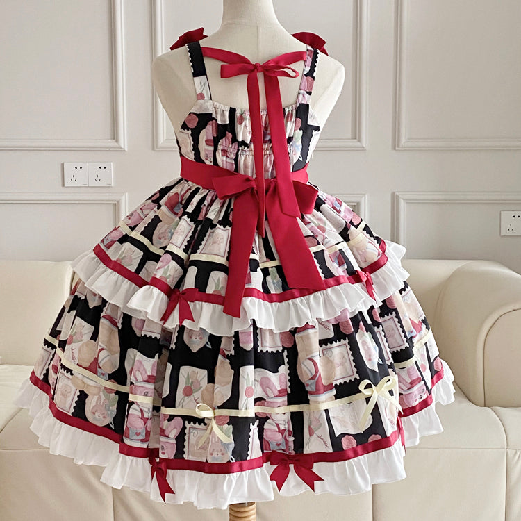 jsk lolita cake skirt PL53300