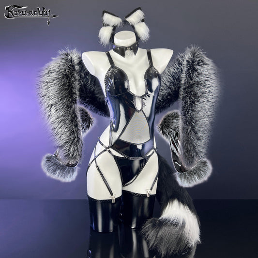 Only $9.99 – Limited to 30 Sets   Raccoon Shawl KO88