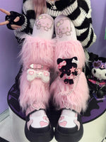 Y2K Plush Leg Warmers PA10124