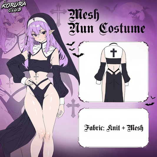 Pre-sale Mesh Nun Costume KO153