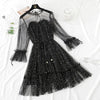 5 Colors Fairy Paillette Lace Tulle Dress PL53245