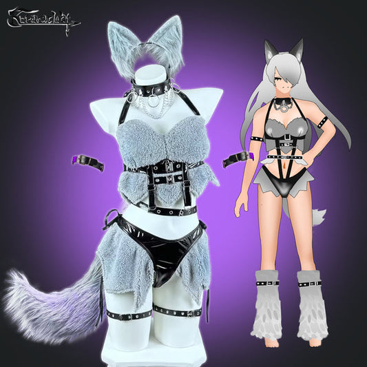 Only $39.99 – Limited to 30 Sets  Cosplay Wolf Beauty Lingerie   KO90