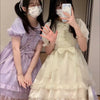 lolita cute bow dress PL53315