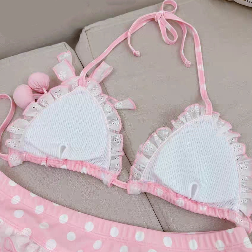 Pink cherry swimsuit PA20070