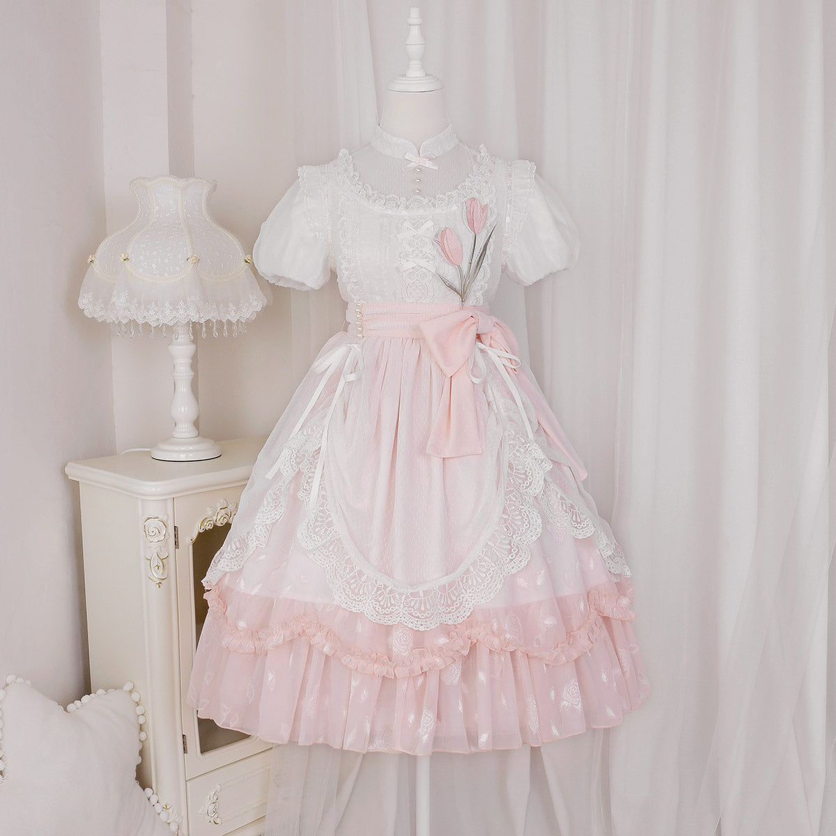 lolita lace dress PL53289