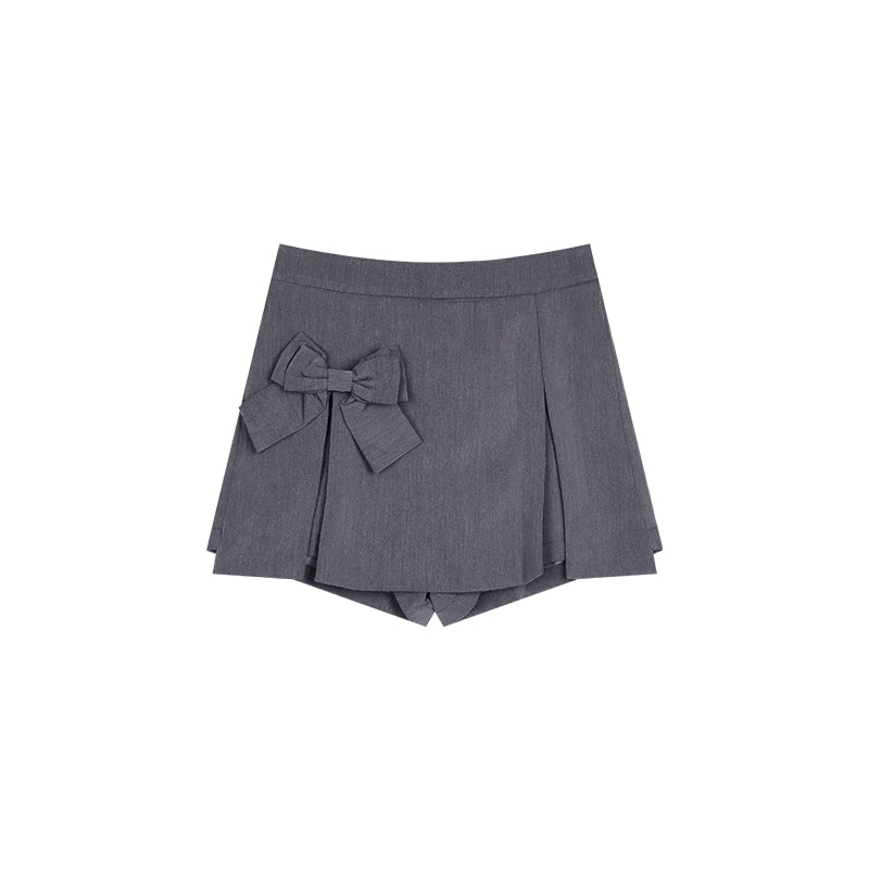 Short hot girl shirt + high waist slit skirt PL53247