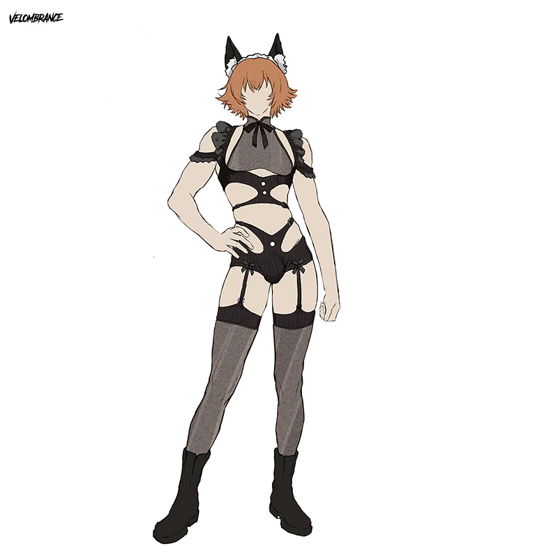 Pre-sale Fox Femboy Set (5-Piece Set) AS53